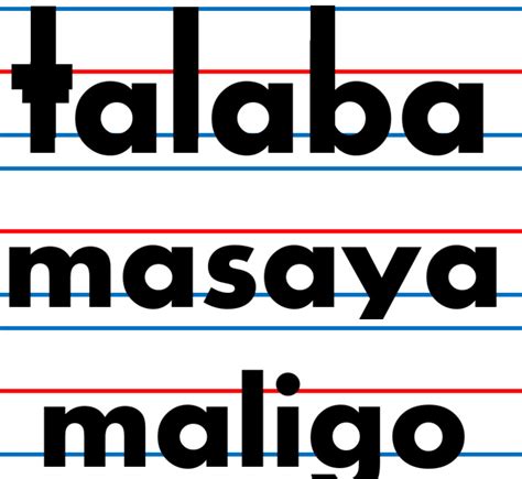 Image result for 2 Syllable Words Tagalog