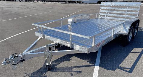 New 2026 Cherokee 14' Tandem Axle Aluminum Utility Utility Trailer for ...