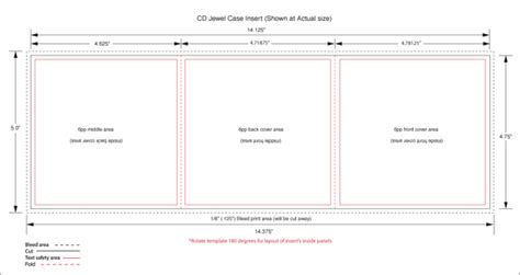 hg6677: CD cover size and layout
