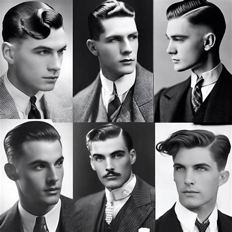 A Look Back at 1920s Mens Hairstyle Trends - Bagaholic
