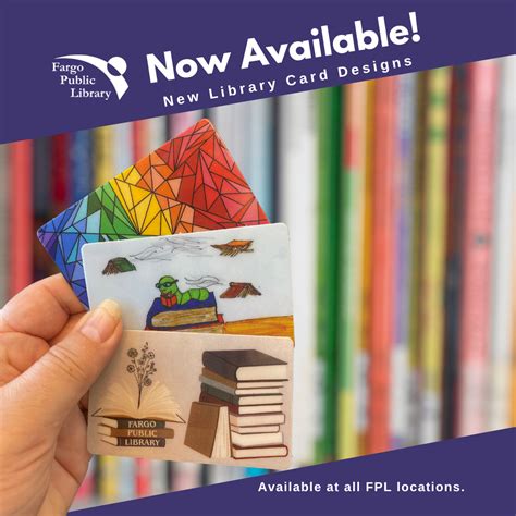 Fargo Public Library Introduces New Library Card Designs - Fargo ...