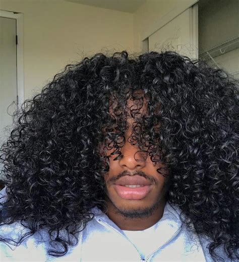 DARKSKINBOY. | Long hair styles men, Curly hair styles, Curly hair ...