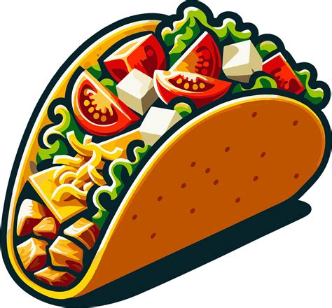 Clipart Taco Bog Big Dot Of Happiness Taco 'Bout Fun Shaped Thank