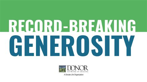 Organ Donors in Arizona Set Record - Donor Network of Arizona