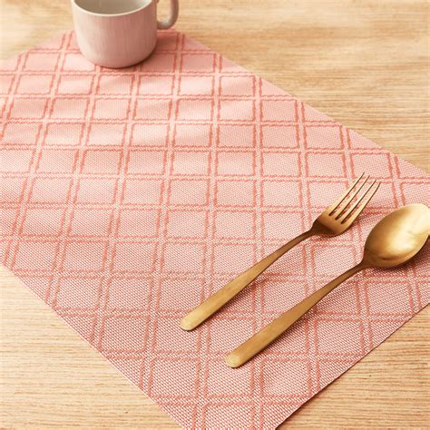 Buy Eden Geometric Set of 6 PVC Placemats from Home Centre at just INR ...