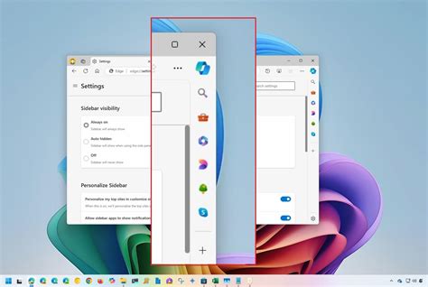 Image result for Edge Sidebar