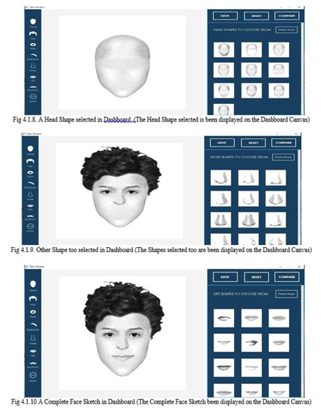 Forensic Face Sketch Artist System