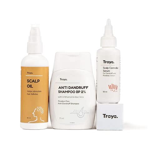Buy Traya Anti Dandruff Combo for Women & Men | Contains Anti-dandruff ...