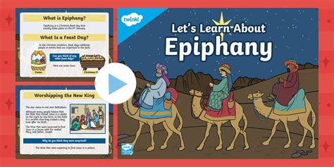 Let's Learn About Epiphany Story PowerPoint - Twinkl