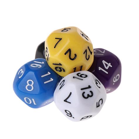 10pcs 16 Sided Dice D16 Polyhedral Dices For Table Games | Fruugo UK