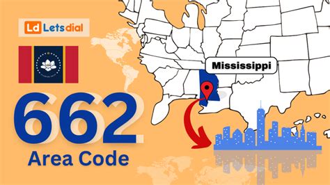 Image result for 662 Area Code Location