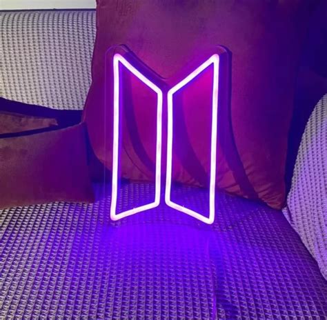 BTS logo – Lets Custom Studio - Custom Neon Signs