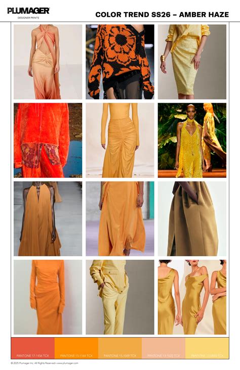 Color Trend Forecast - Spring / Summer 2026 – Plumager, Inc.