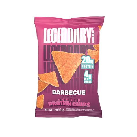 Legendary Foods Healthy High Protein BBQ Popped Chips | Gluten-Free ...