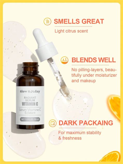 SlowSunday Radiant Vitamin C Serum | SHEIN