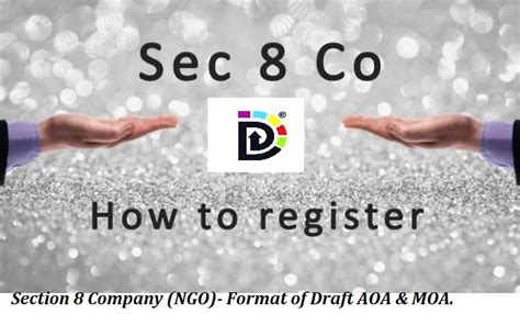 Section 8 Company (NGO)- Format of Draft MOA.
