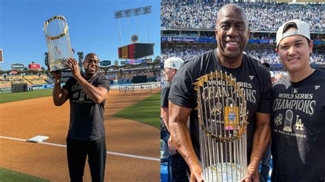 PHOTOS: Magic Johnson shares scenes from Dodgers' championship parade ...