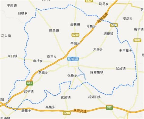 柘城县-商丘区划-印象河南