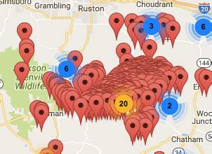 Image result for JavaScript Map Clusterer