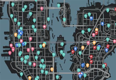 GTA IV Interactive Map | Map Genie