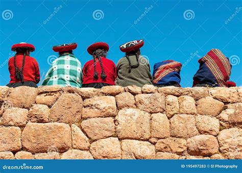 Quechua Indigenous People, Peru Editorial Stock Photo - Image of female ...