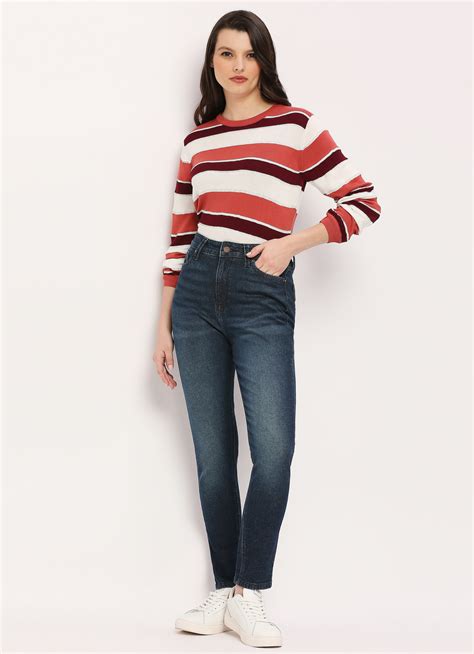Dion Dark Blue High Waist Skinny Fit Jeans | Pepe Jeans India