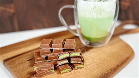 Matcha Milk Chocolate (Meiji Copycat) - TurmericMeCrazy