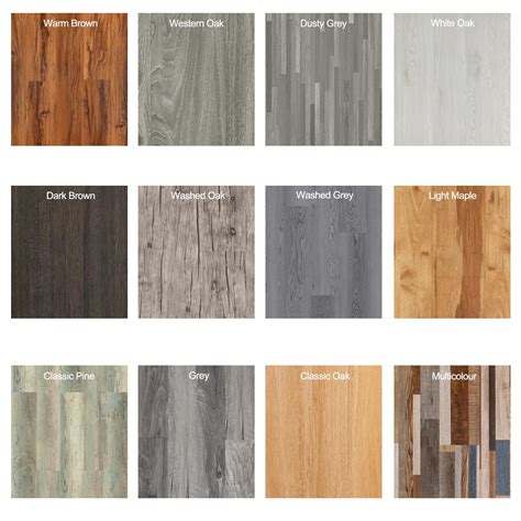 Vinyl Plank Flooring Colors