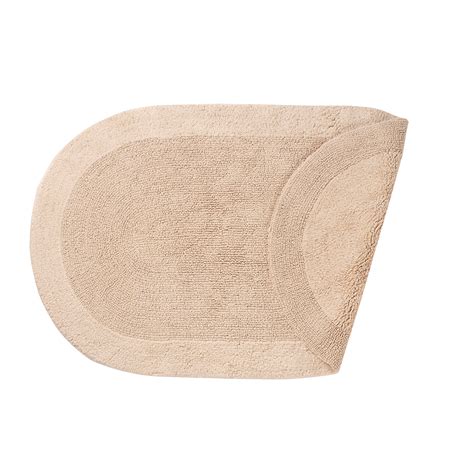 Buy Grassy Ground Soft Reversible Solid Luxurious Linen Bath Mat Online ...