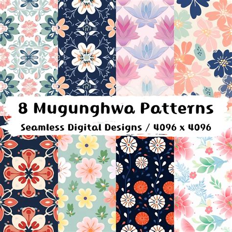 Korean National Flower Mugunghwa