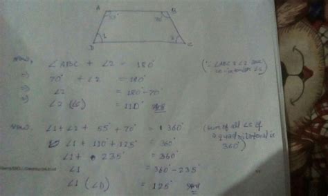 in the adjoining figure ABCD is a trapezium in which ab parallel DC if ...