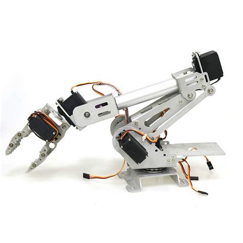 Buy 7 DOF Metal Claw Robotic Arm with Servo DIY Kit Mechanical Arm ...