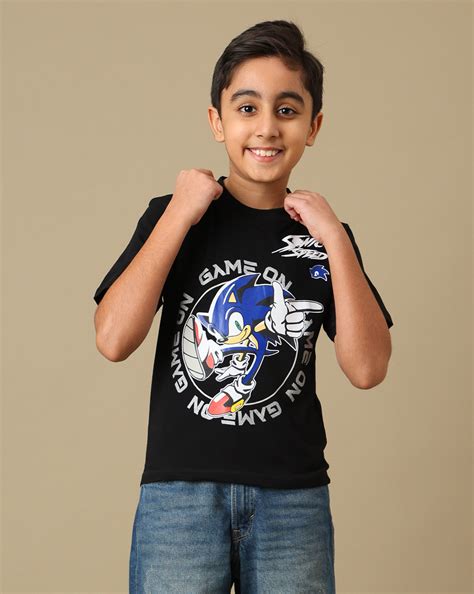 Sonic Modern Printed Regular Fit Tshirt For Boys – Kidsville