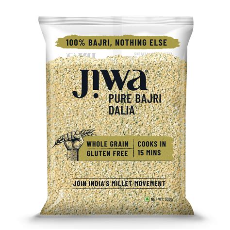 Buy Organic Bajri Dalia Online at Best Price in India | Jiwa.in
