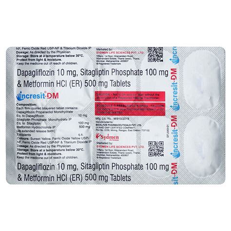 Incresit-DM Tablet 10's | Uses, Side Effects, Price | Apollo Pharmacy