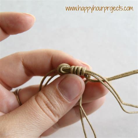 Image result for Tutorial Sliding Knot Bracelet