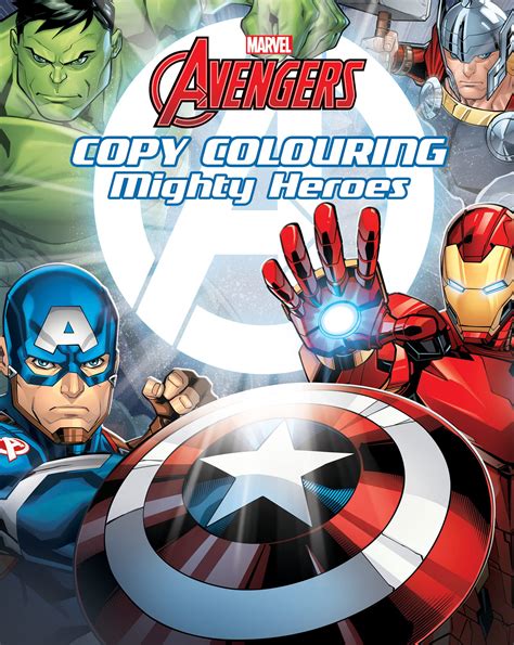 Buy Marvel Avengers: Copy Colouring Mighty Heroes| 24 Pages | Coloring ...