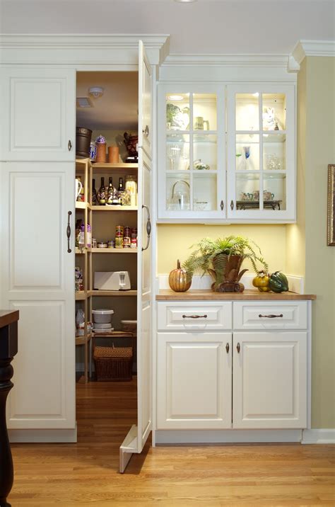 Create More Storage Space With A White Pantry Cabinet - Home Cabinets