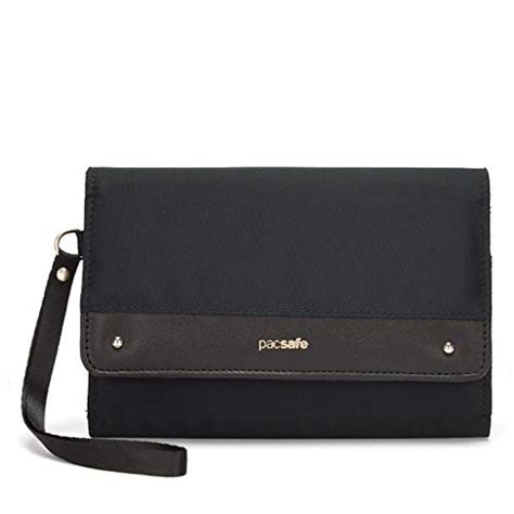 Buy Pacsafe RFID Safe Clutch Wallet - Black Online at Lowest Price in ...