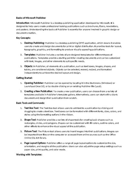 Microsoft Publisher Tutorial for Beginners 的图像结果