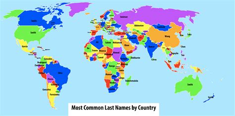 The Most Popular Last Name Lists of most common surnames by region