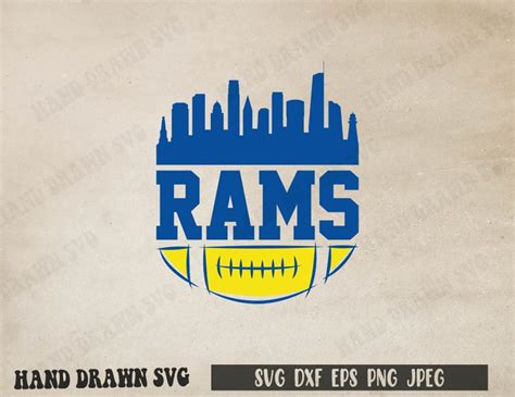 Buy Rams Svg, Rams Png, Cricut File, Silhouette Dxf, Sublimation Png ...