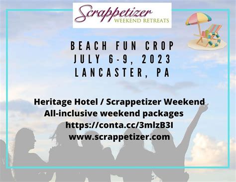 Beach Fun Lancaster PA Crop, Heritage Hotel Lancaster and Loxley’s ...