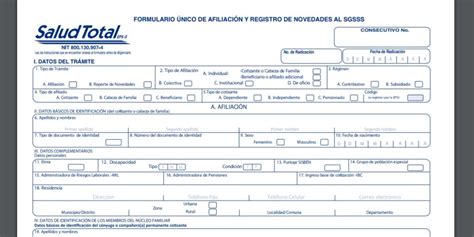 Salud total EPS: Afiliación, registro y servicios en línea