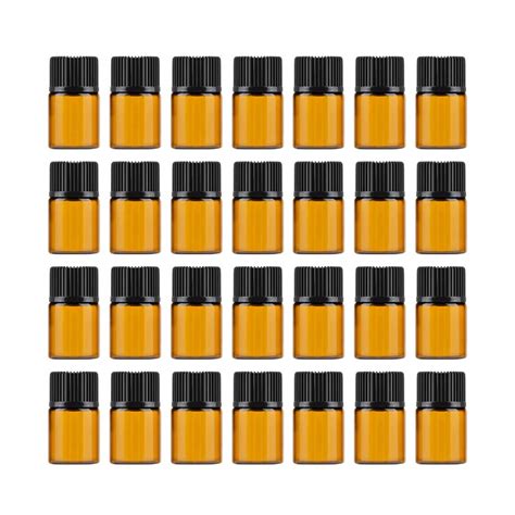 2Ml: Enslz Mini Essential Oil Bottles Empty Sample Bottle 1Ml(1/4 Dram ...
