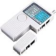 Meshiv 4 In 1 Remote Cable Tester RJ45, RJ11, USB and BNC LAN Network ...