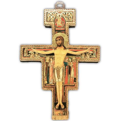 San Damiano Crucifix 7.5cm | Family Life Catholic Gifts