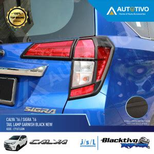 Promo JSL Garnish Belakang Calya / Sigra Tail Lamp Garnish Black New ...