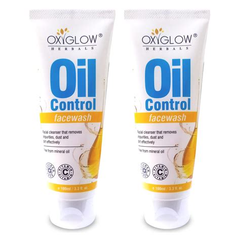 OxyGlow Herbals Anti- Acne Oil Control Face Wash|Restores pH balance ...