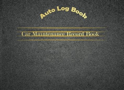 Buy Car Maintenance Record Book: Volume 5 (Auto Log Book) Book Online ...